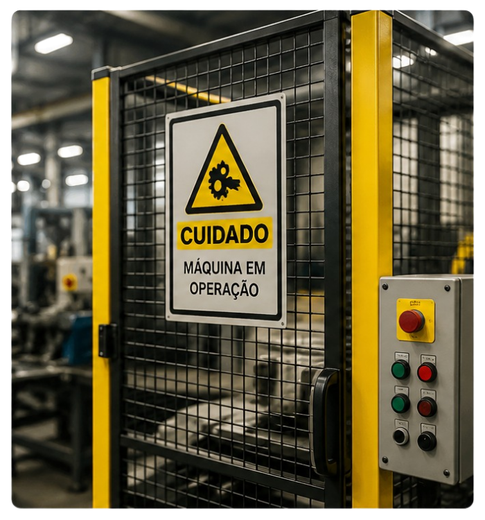 Adequação NR12 – Máquina em Operação